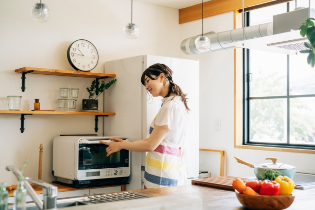 料理が楽になる時短家電の魅力