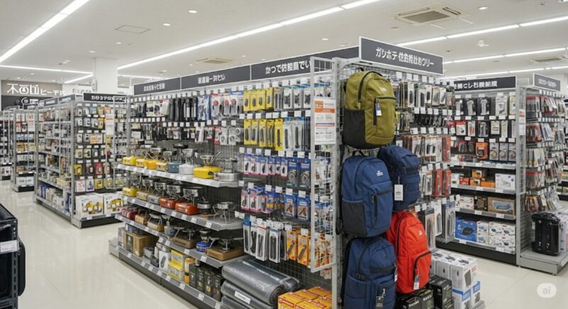 ヨドバシなど家電量販店でも販売