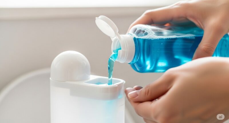 ブルーレットの中身を食器用洗剤で代用