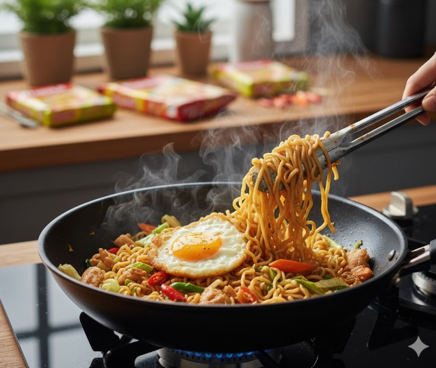 焼きそばアレンジ「パッママー」