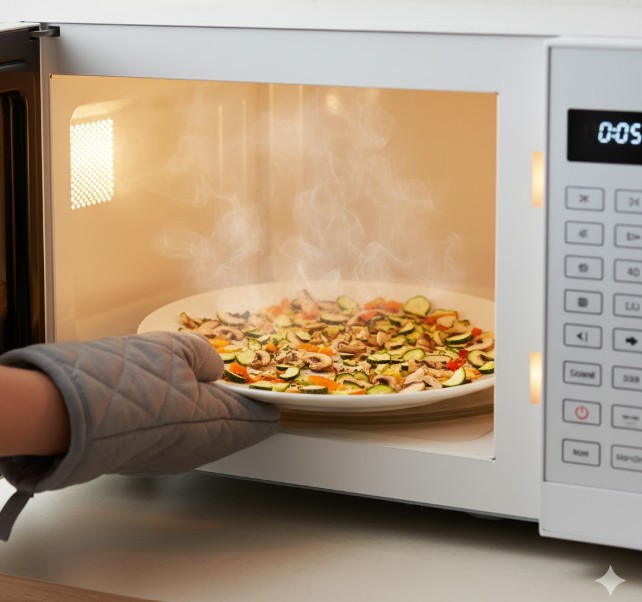 電子レンジを使った手軽な乾燥