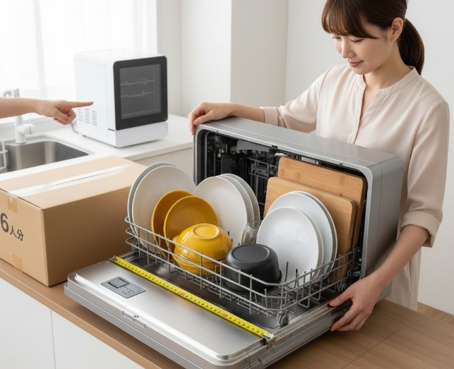 容量と設置スペースの確認