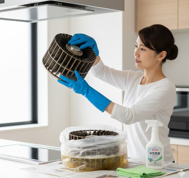 ファンが固くて外れない時の対処法