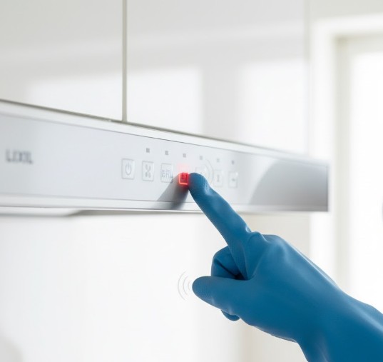 お手入れランプのリセット方法