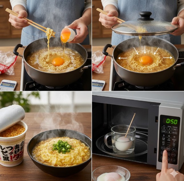 インスタントラーメンで卵が固まらない？美味しく作るコツを解説