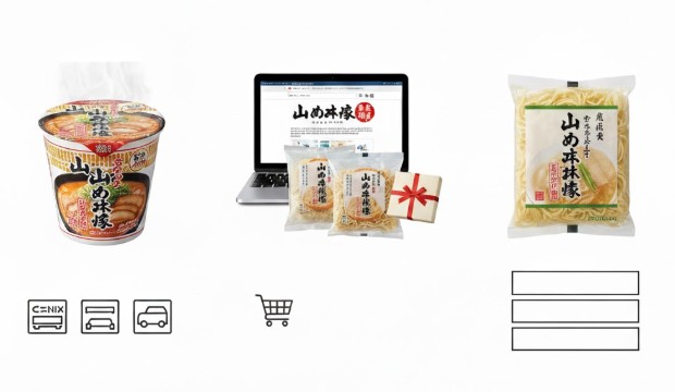 山岡家のインスタント麺｜販売店まとめ！カップ麺から生麺まで