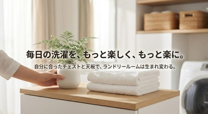 理想のランドリールームを作るためのポイント