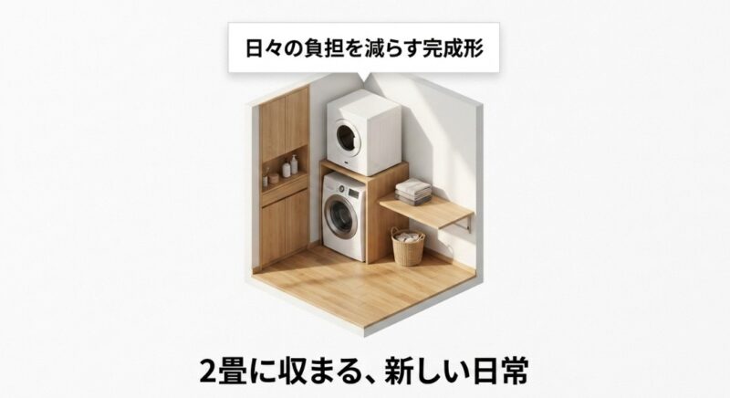 縦積みレイアウトのメリットと注意点