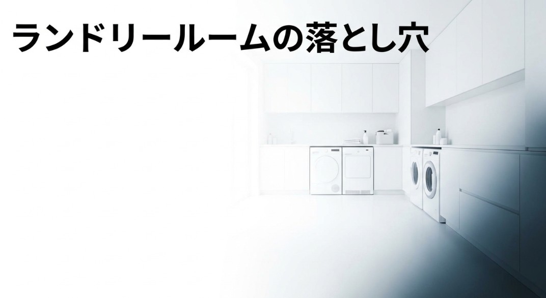 ランドリールーム収納のカビ対策！快適空間の作り方