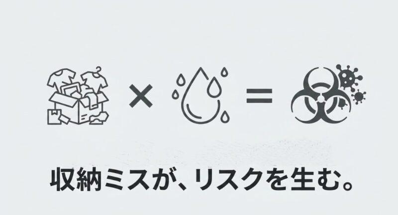 カビが繁殖する三つの条件